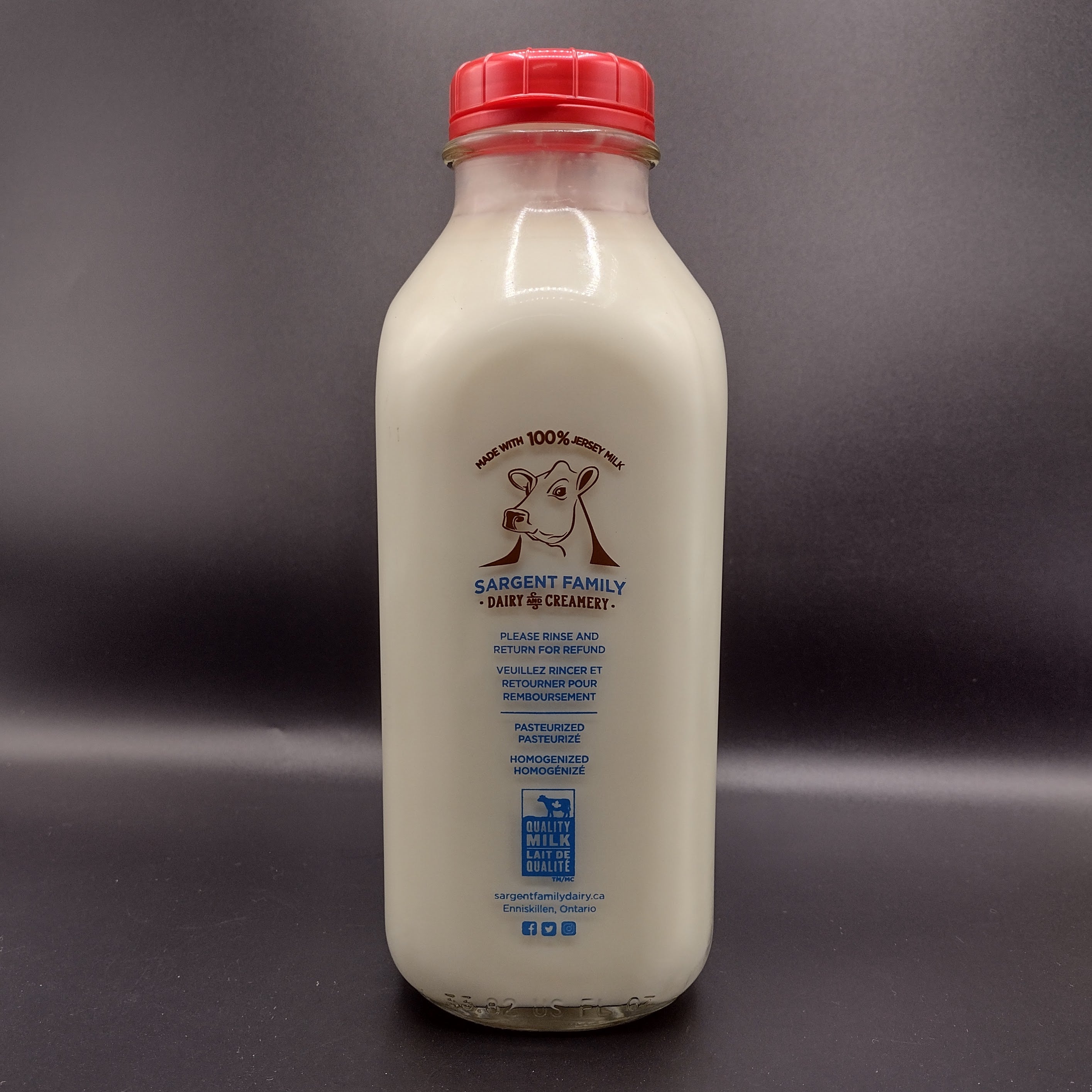 Milk, Whole White *prices include $2 bottle deposit