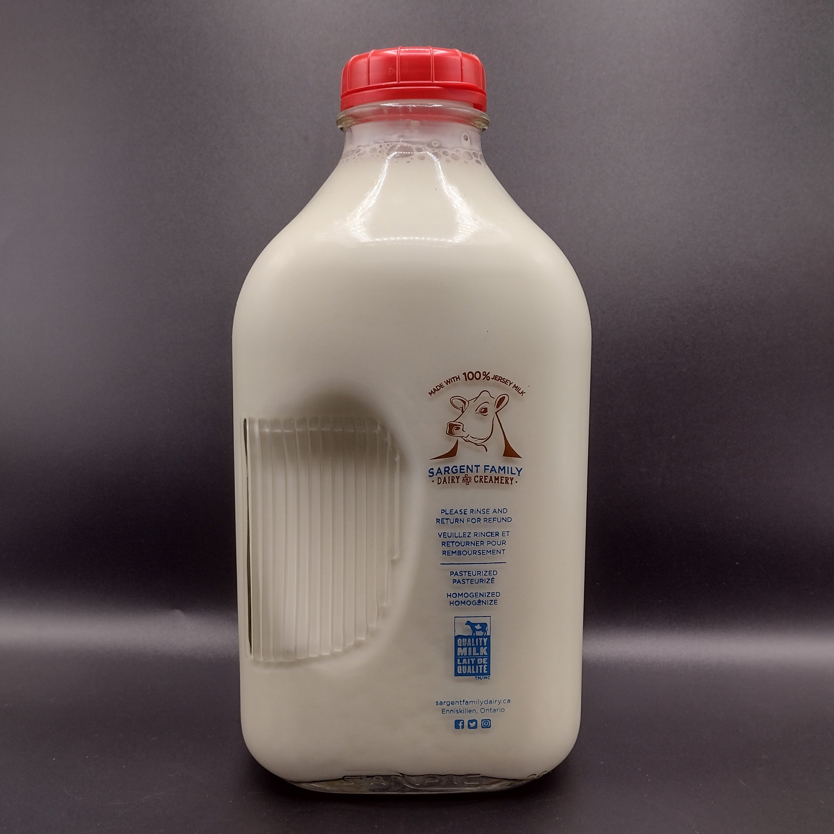 Milk, Whole White *prices include $2 bottle deposit