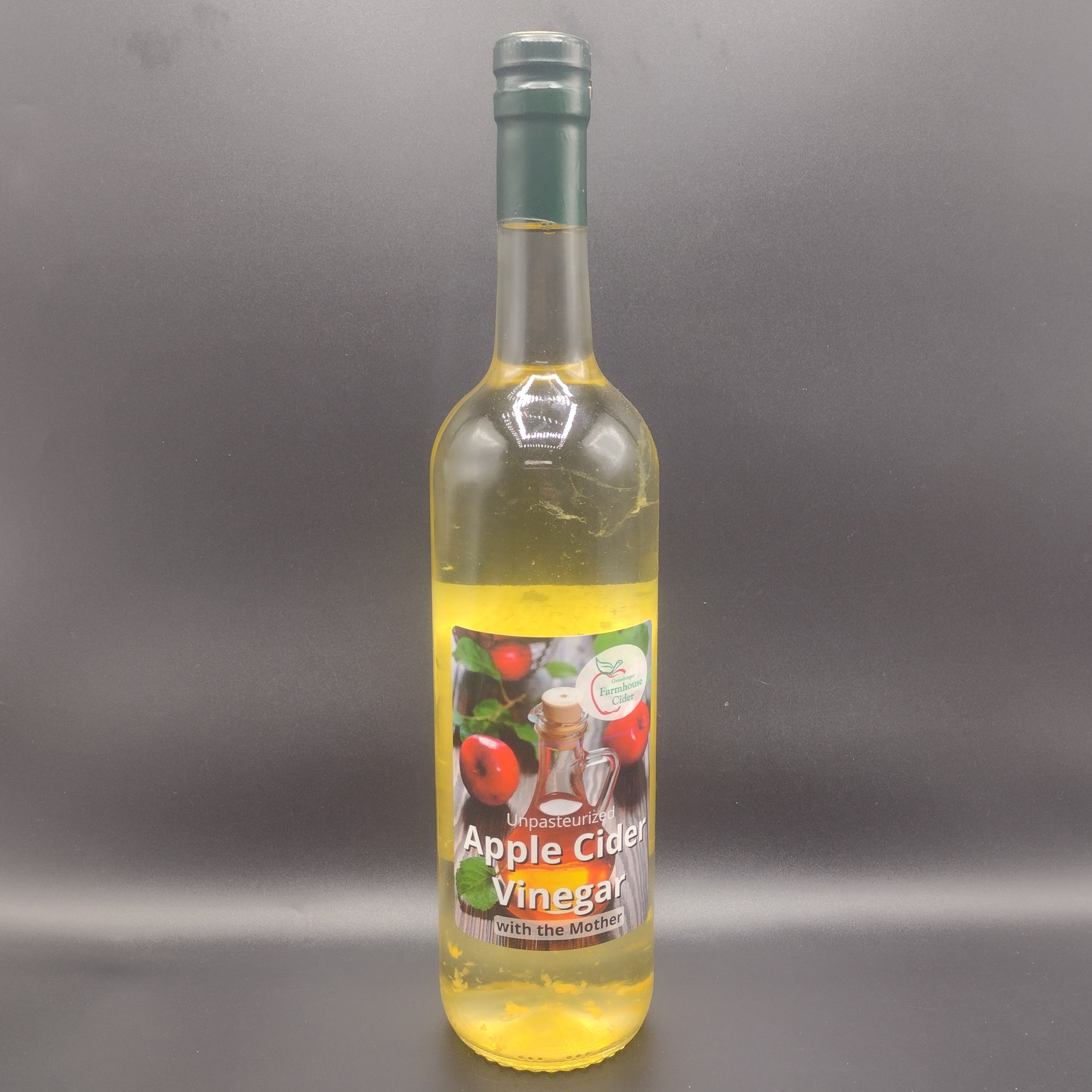 Vinegar, Unpasteurized Apple Cider (750ml)