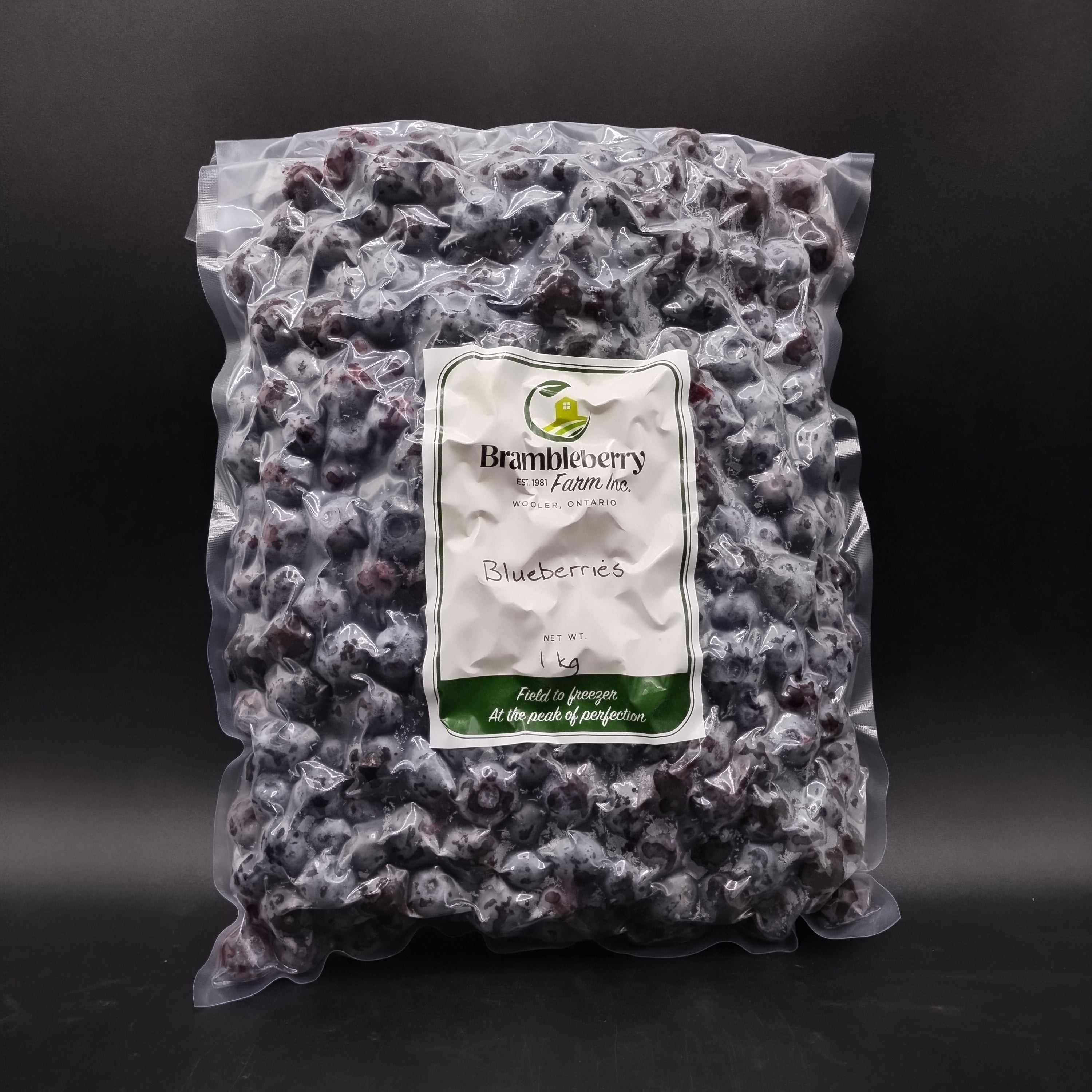 Blueberries, Frozen (1kg / 2.2lb)
