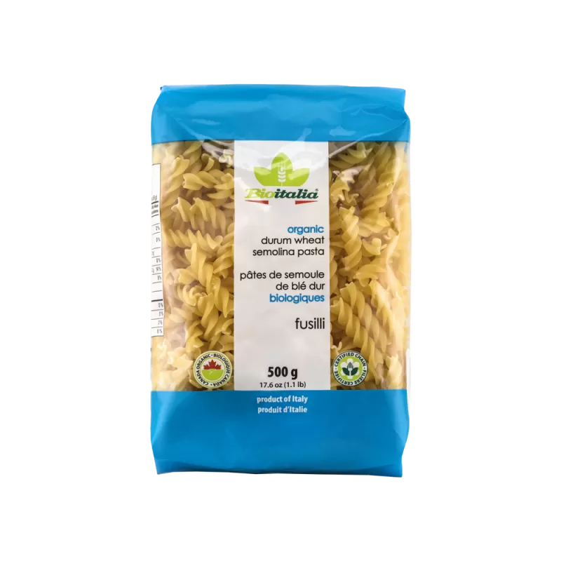 Fusilli Pasta, Organic (500g)