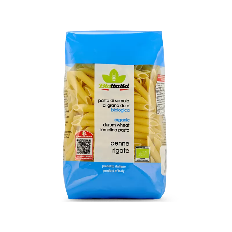 Penne Rigate Pasta, Organic (500g)