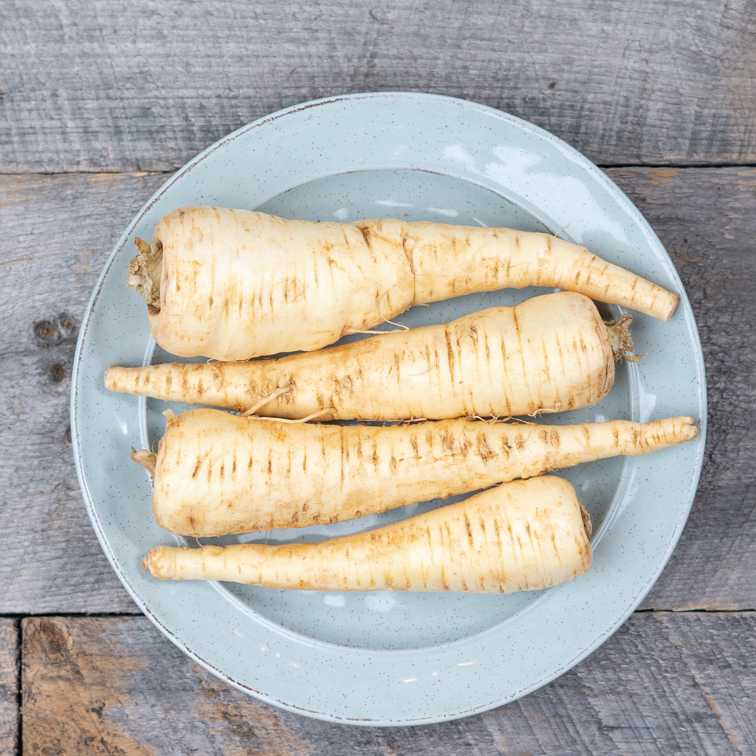 parsnips on a plate