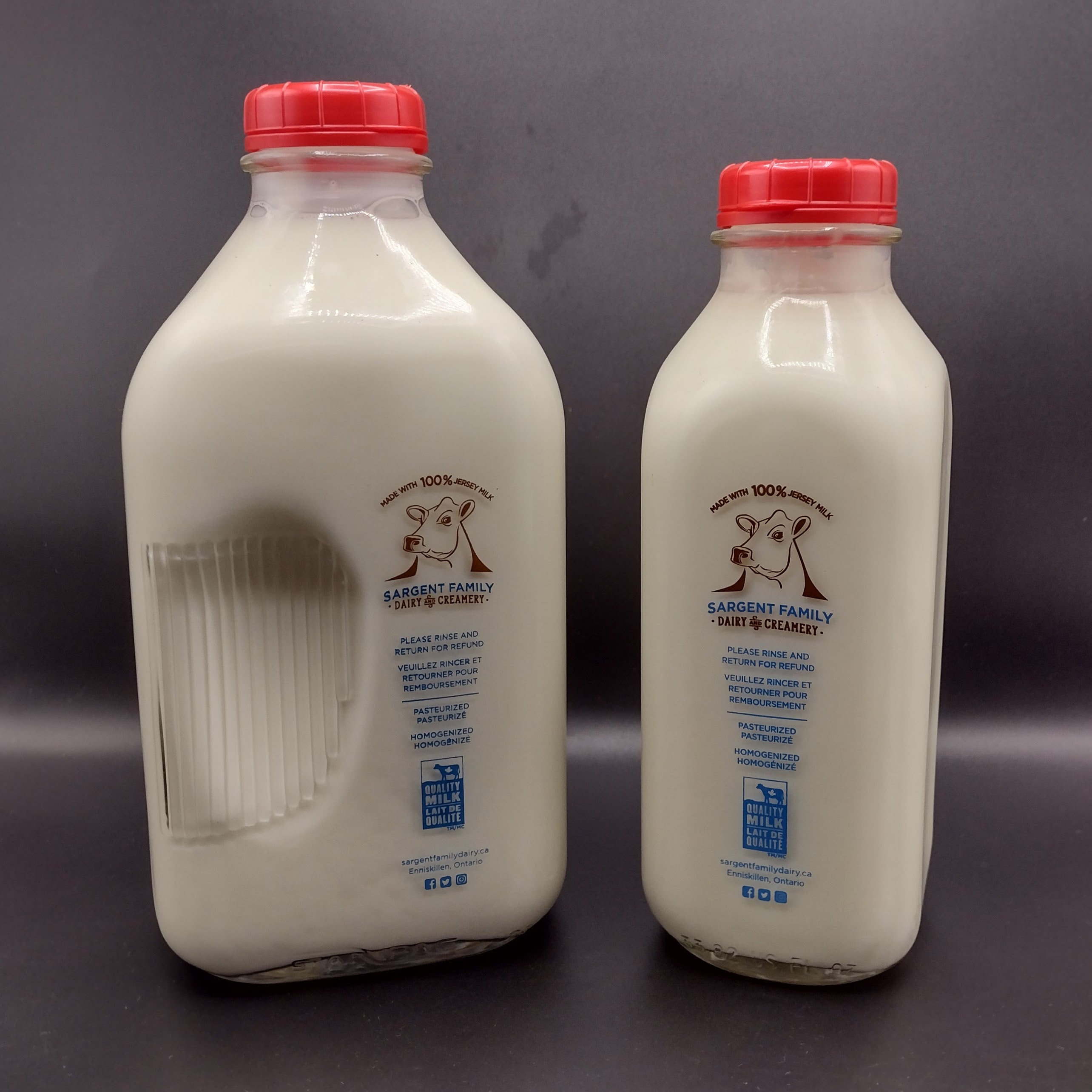 Milk, Whole White *prices include $2 bottle deposit