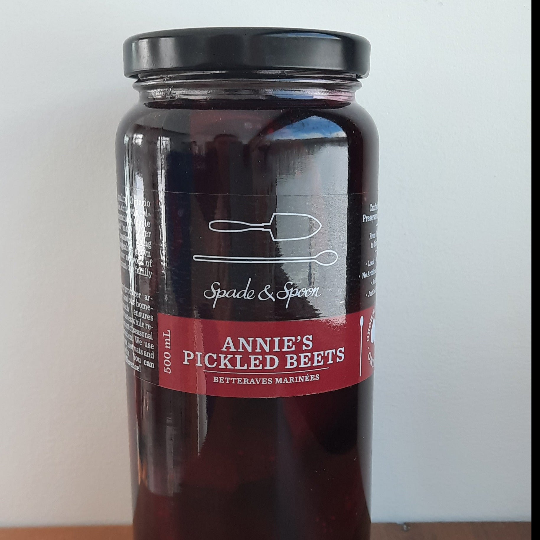 Jar of Spade & Spoon Annie's Pickled Beets