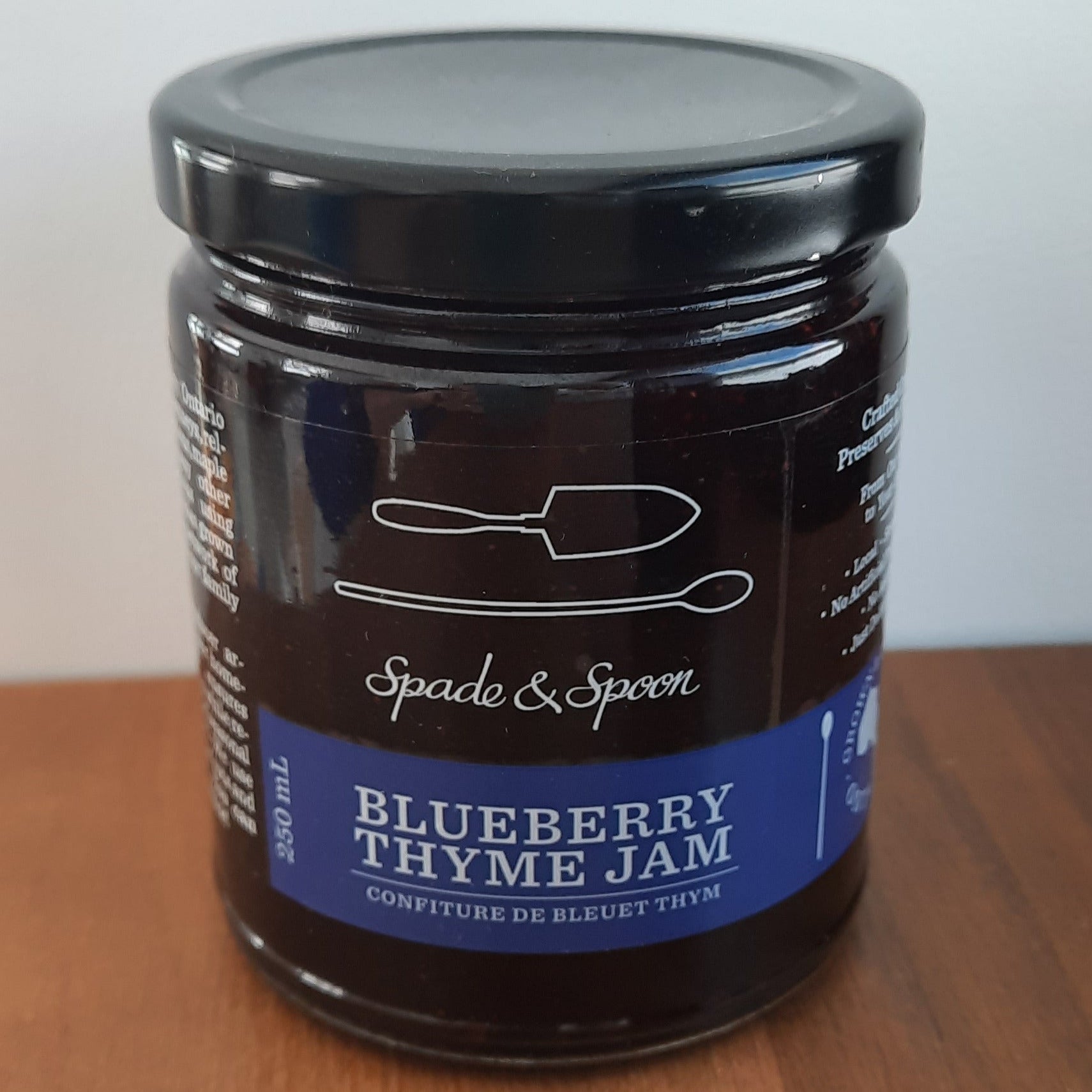 Jar of Spade & Spoon Blueberry Thyme Jam