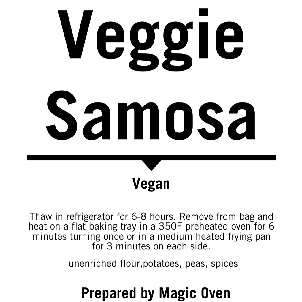 veggie samosa ingredients