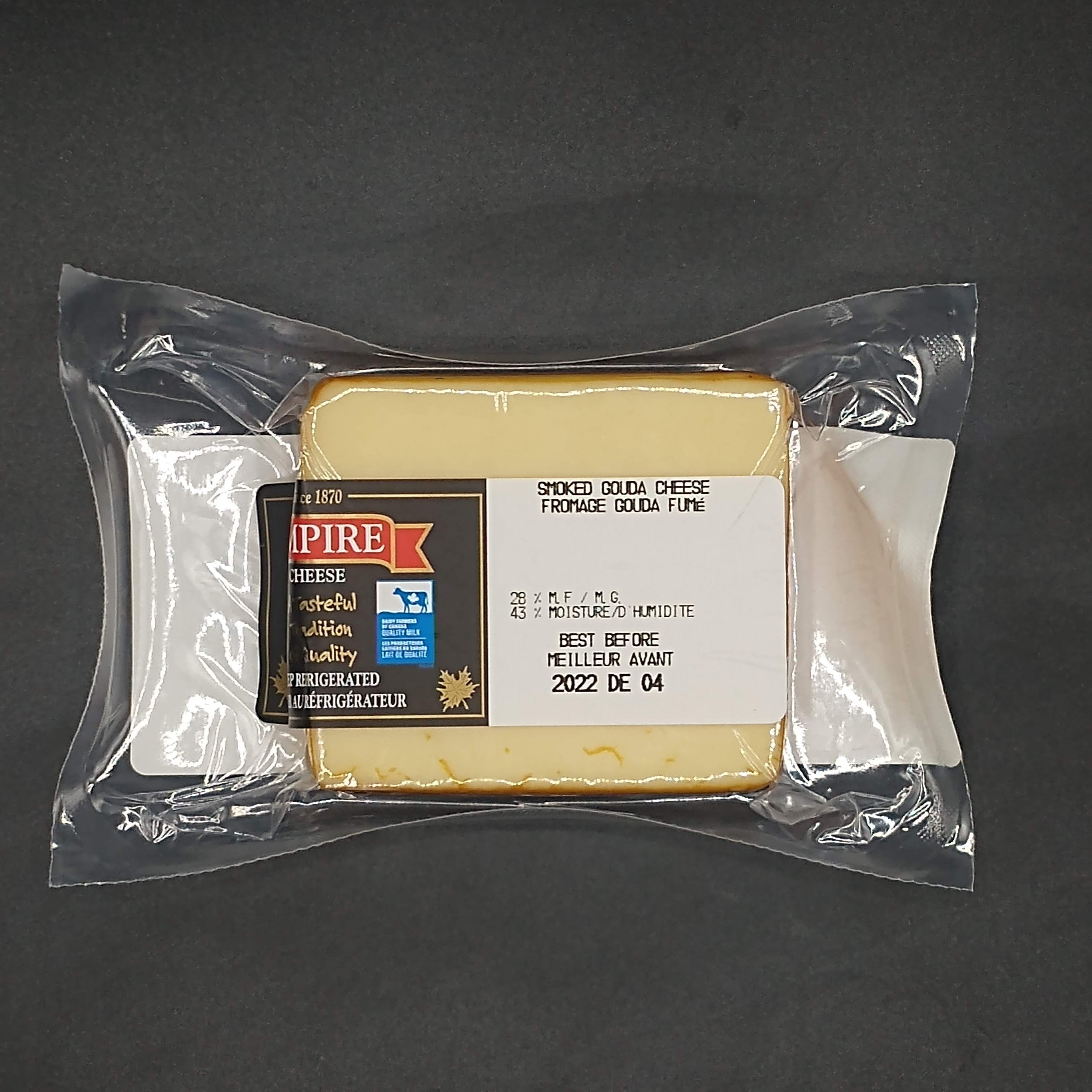 a block of Empire cheese