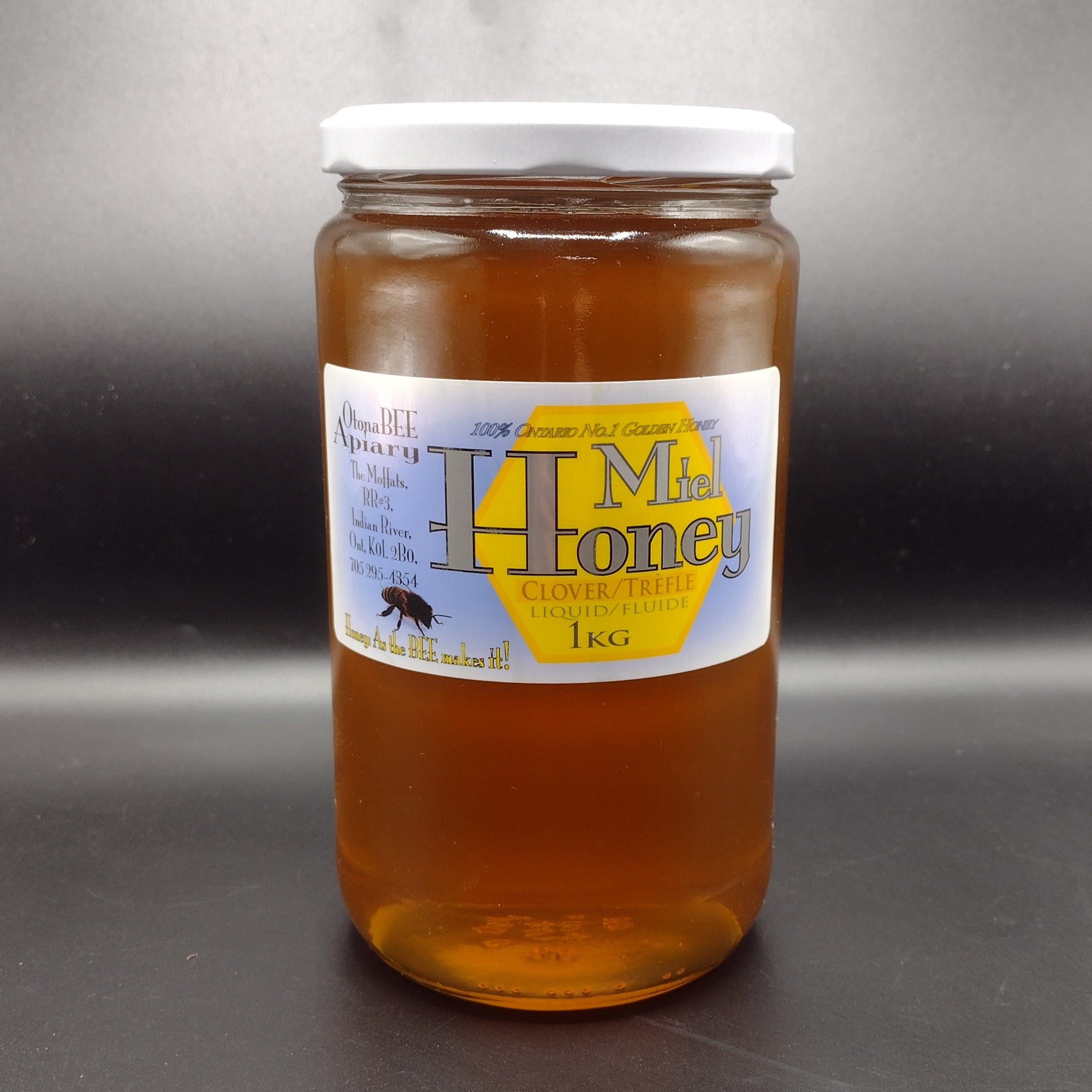 1kg jar of honey
