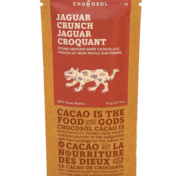 jaguar crunch chocolate bar packaging