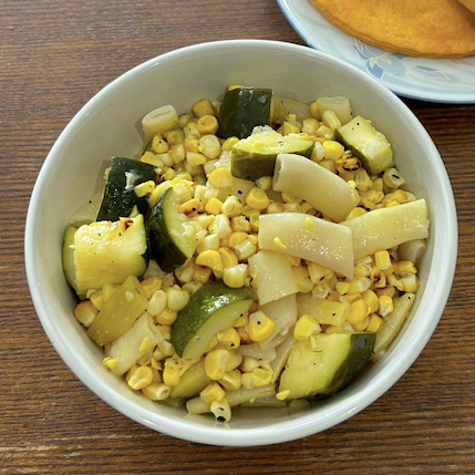 Celebrating the Harvest- Three Sisters Salad