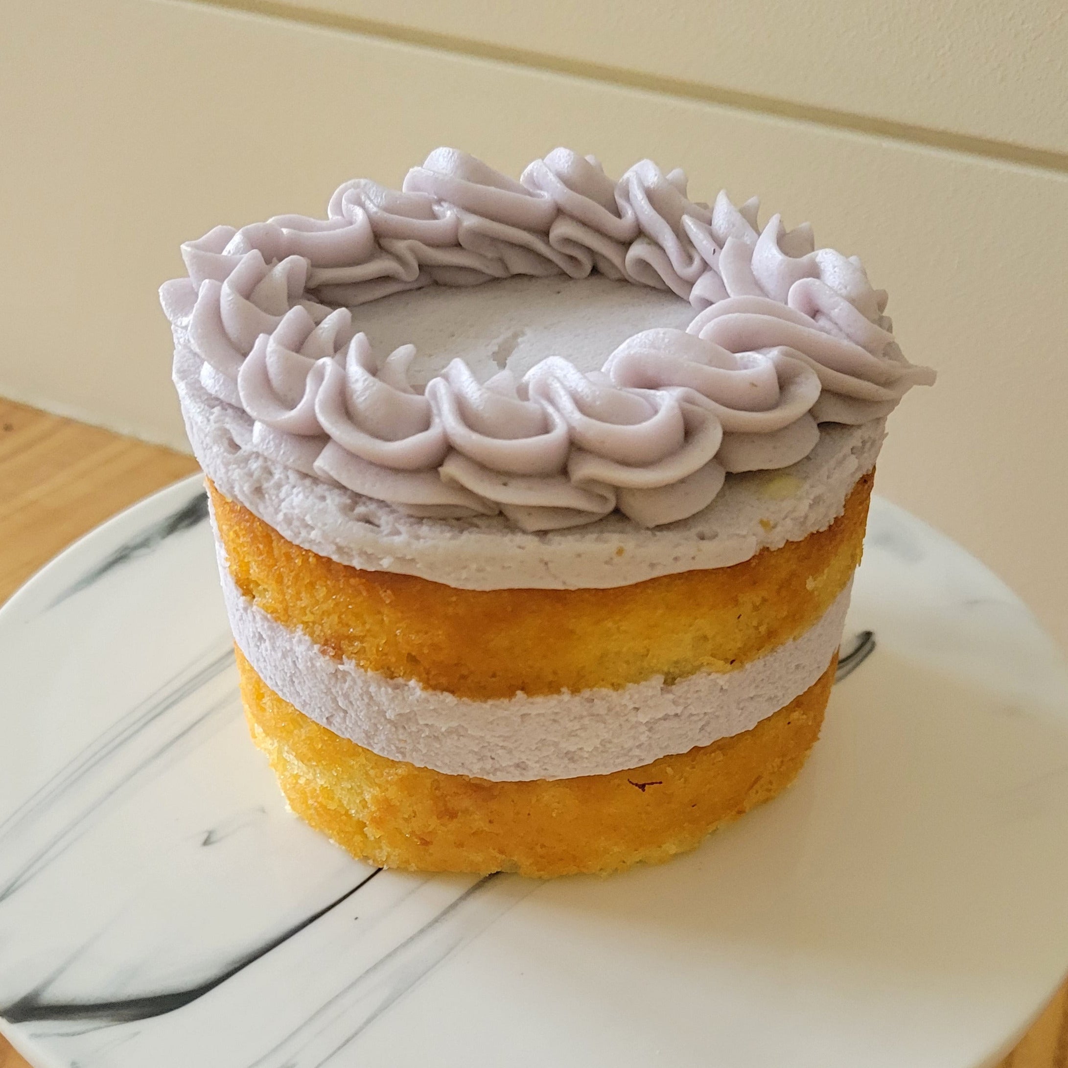 Blackberry Lavender Cake (4 inches)