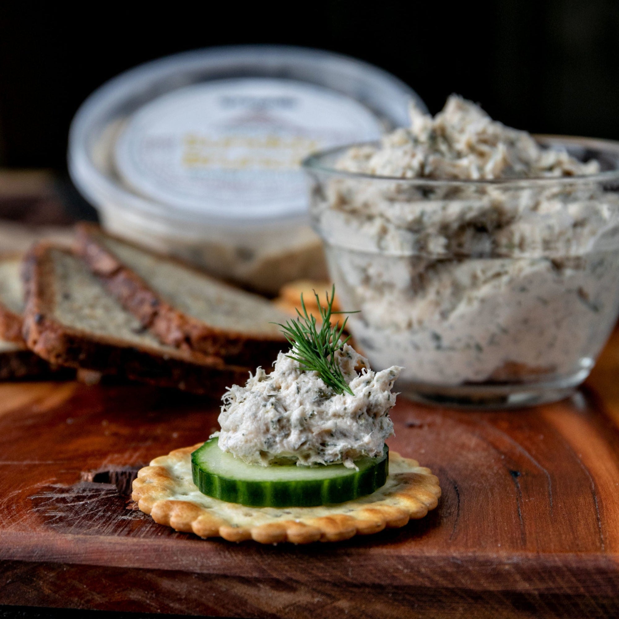 Smoked Trout Dip, Sunday Brunch Lemon-Dill (225g)-2