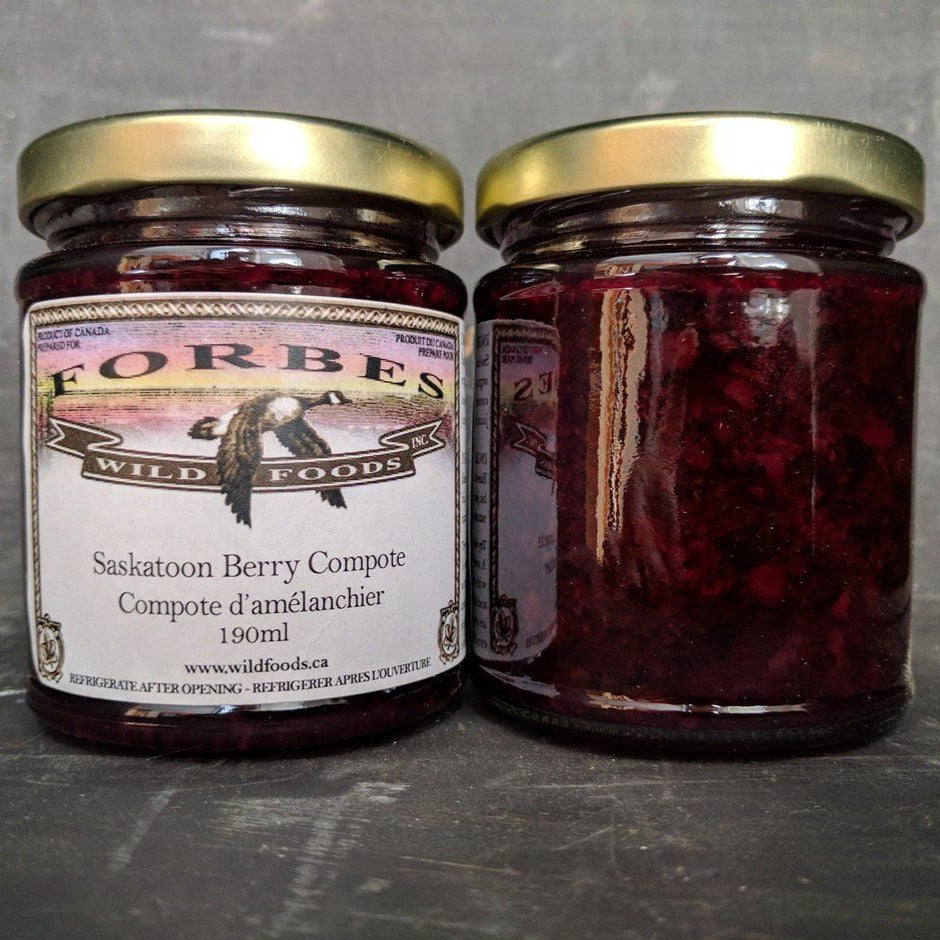 Saskatoon Berry Compote (190ml)