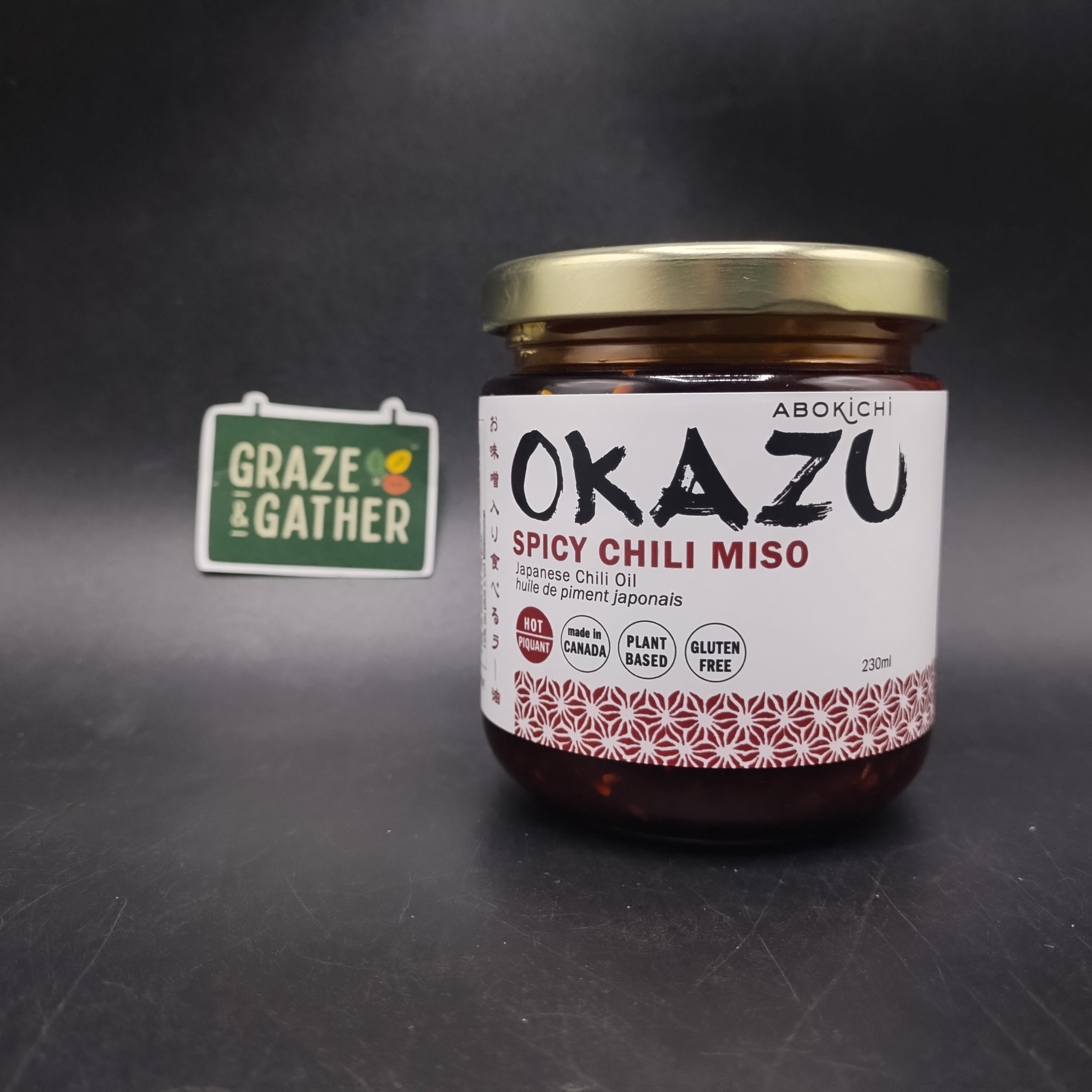 OKAZU Spicy Chili Miso (230ml) – Graze & Gather