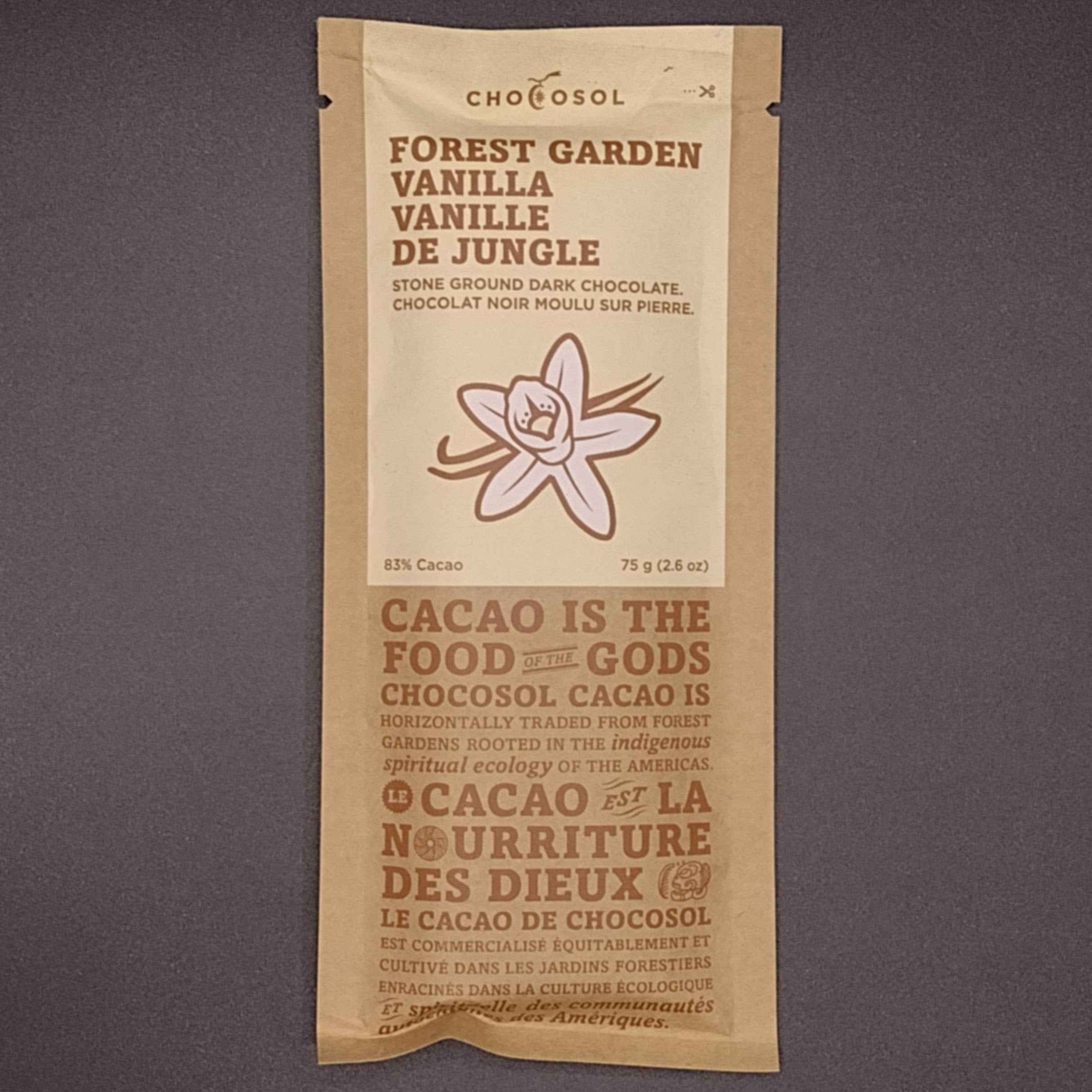 Chocolate, Forest Garden Vanilla (75g)