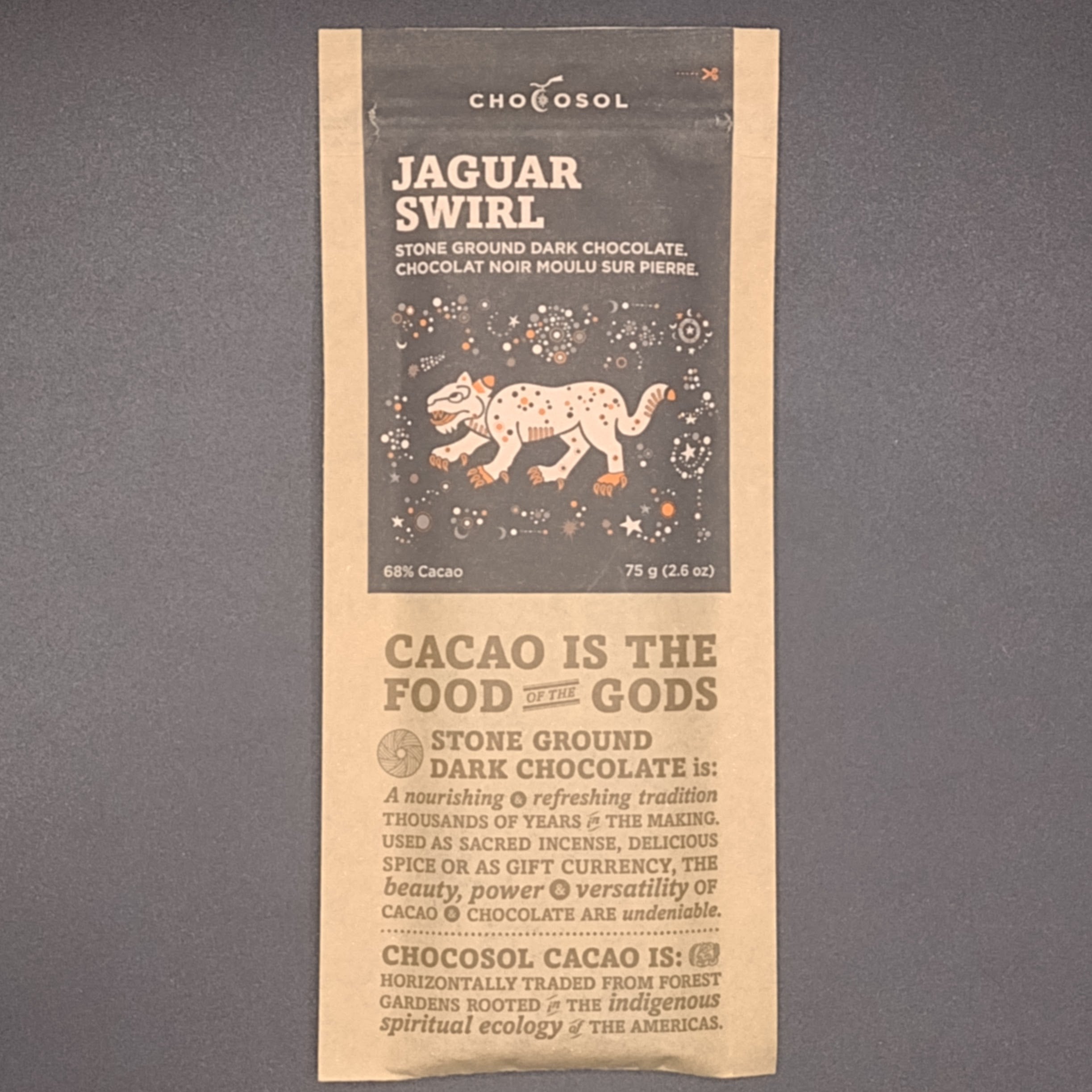 Chocolate, Jaguar Swirl (75g)
