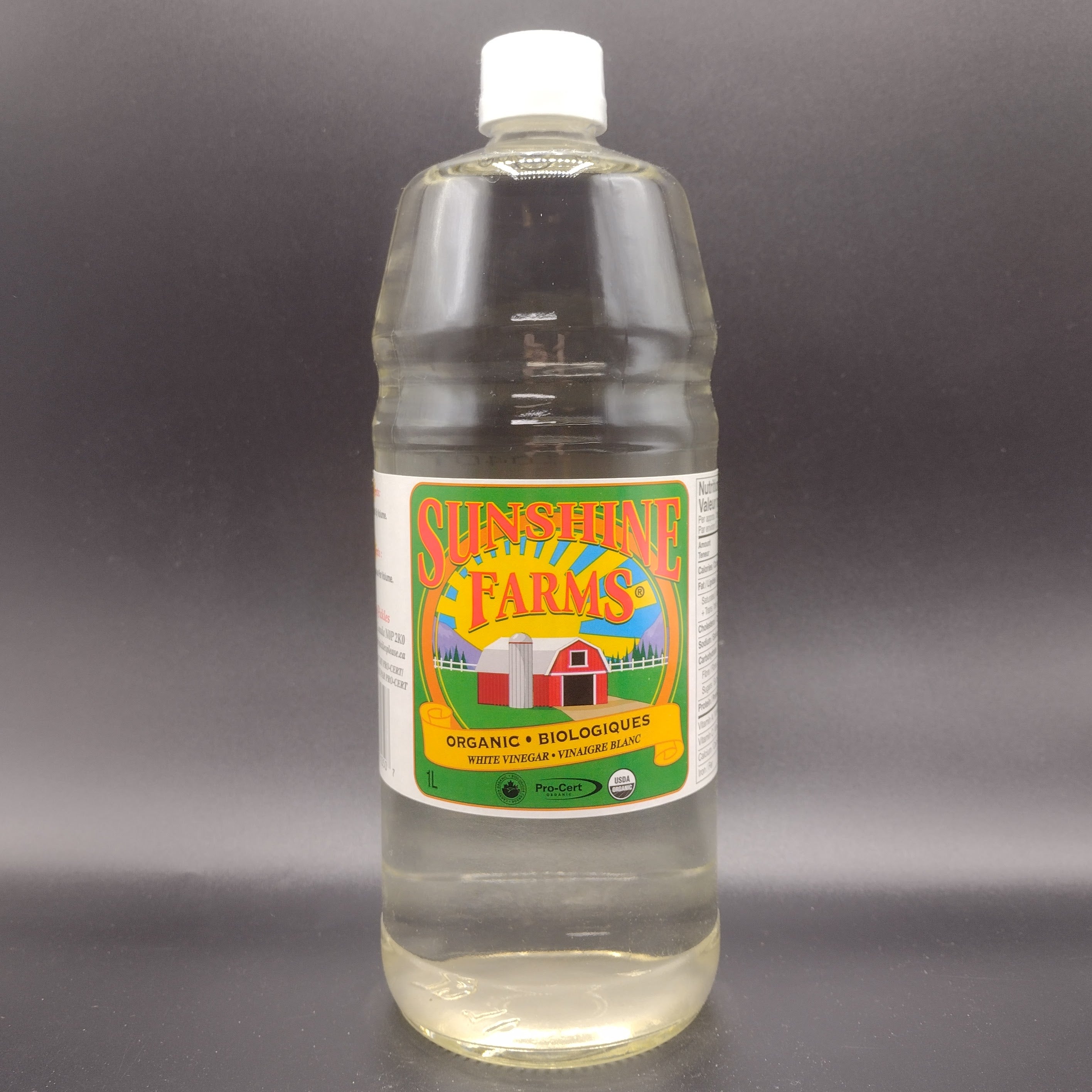 Vinegar, Organic White (1 L)-1