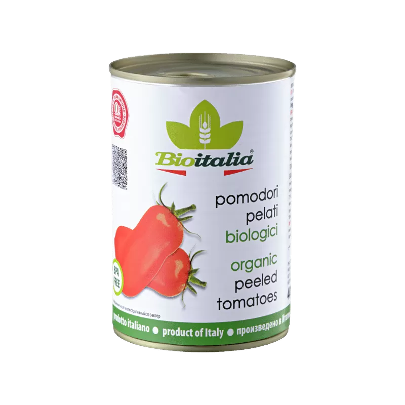 Canned Tomatoes, Peeled Organic (398ml)