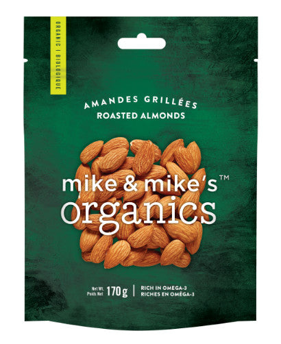 Almonds, Organic Roasted (170g)