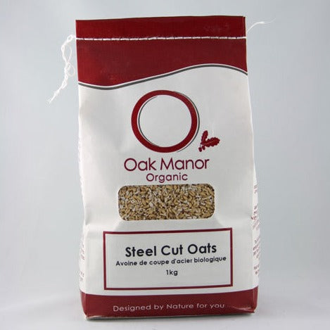 Oats, Organic Steel Cut (1 kg)