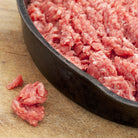 Ground bison meat