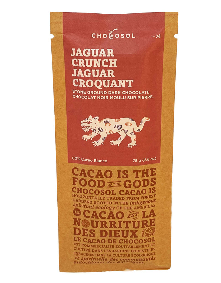 jaguar crunch chocolate bar packaging